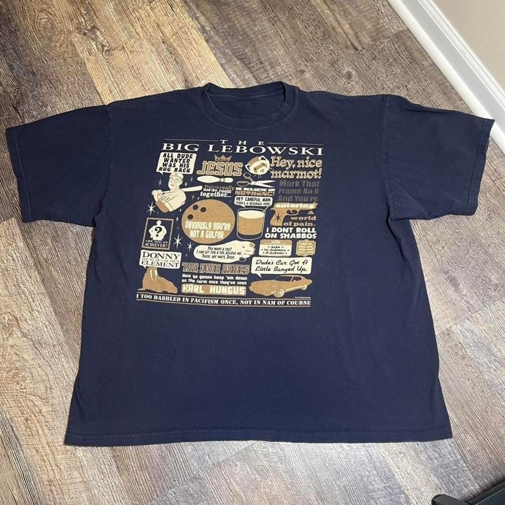 The Big‎ Lebowski Quote Mash-Up T-shirt